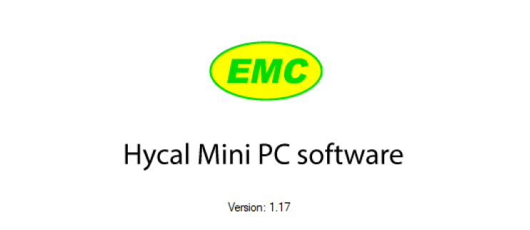 Hycal Mini PC Software